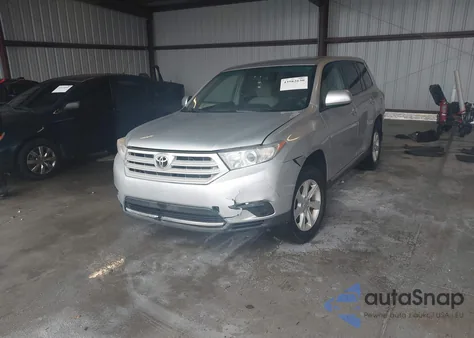 2013 Toyota Highlander Base V6 from USA, damaged, VIN 5TDBK3EH0DS219062